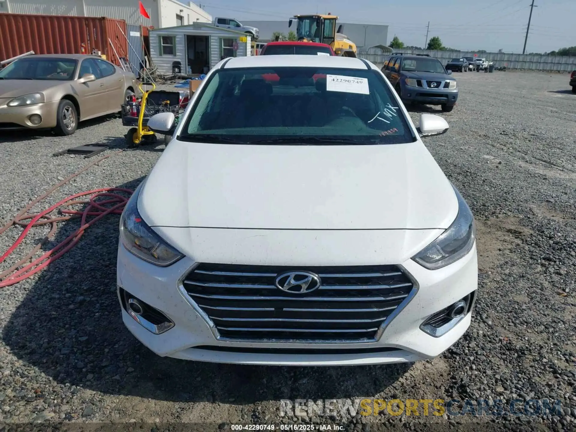 12 Photograph of a damaged car 3KPC24A67NE189939 HYUNDAI ACCENT 2022