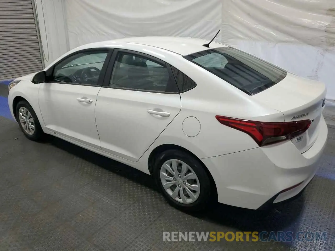 2 Photograph of a damaged car 3KPC24A68NE157548 HYUNDAI ACCENT 2022