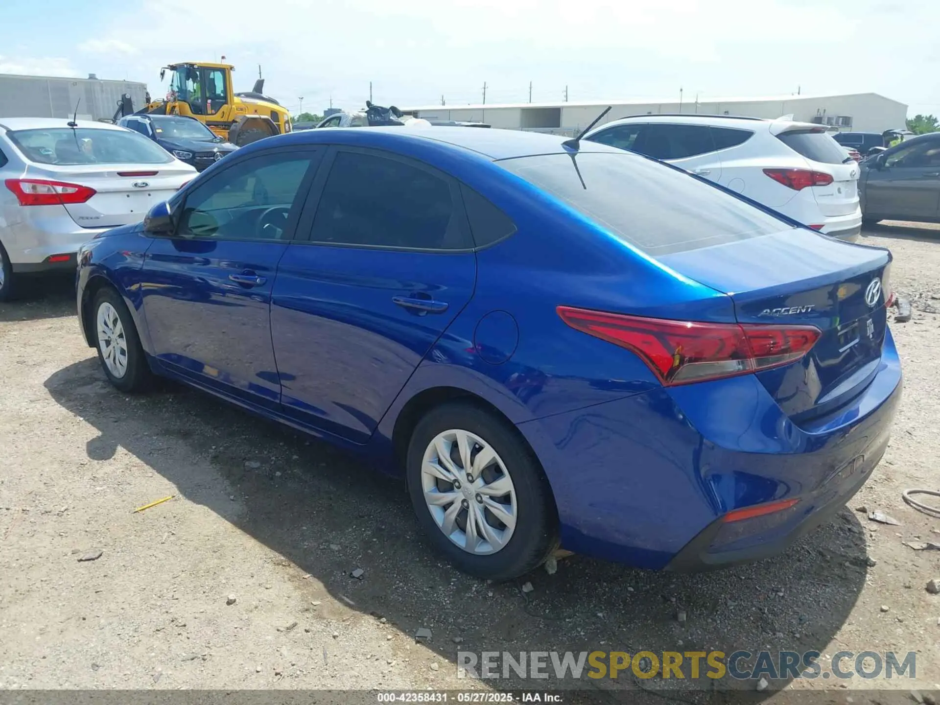 3 Photograph of a damaged car 3KPC24A68NE163897 HYUNDAI ACCENT 2022