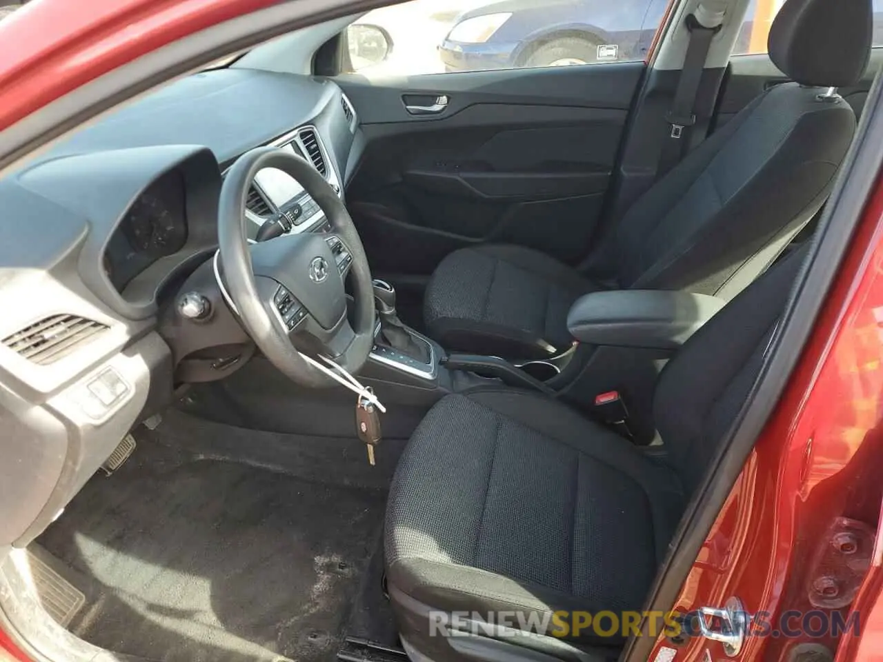 7 Photograph of a damaged car 3KPC24A69NE155498 HYUNDAI ACCENT 2022