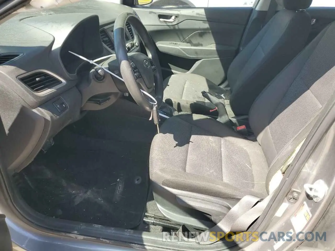 7 Photograph of a damaged car 3KPC24A69NE155811 HYUNDAI ACCENT 2022