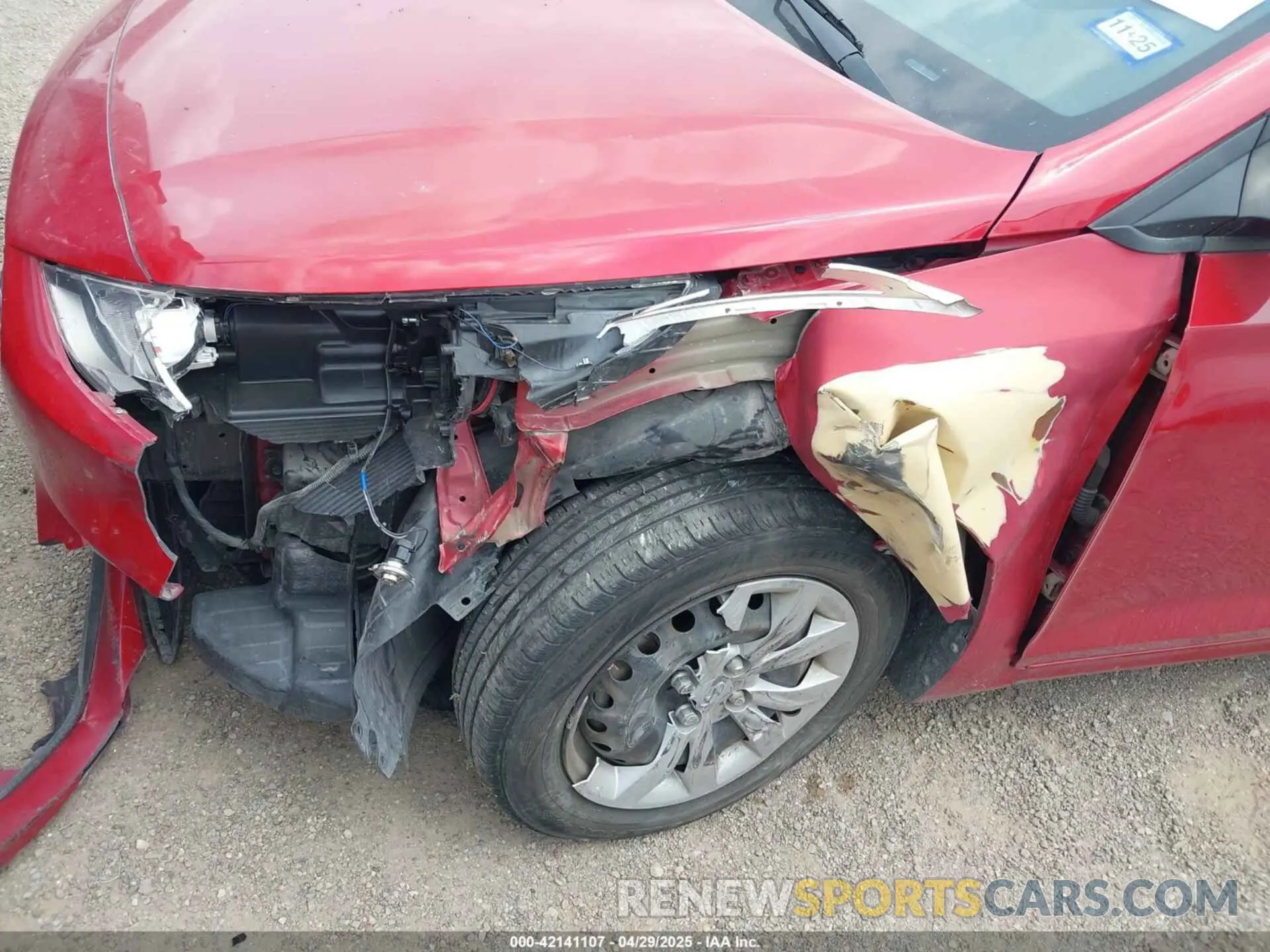6 Photograph of a damaged car 3KPC24A69NE157588 HYUNDAI ACCENT 2022
