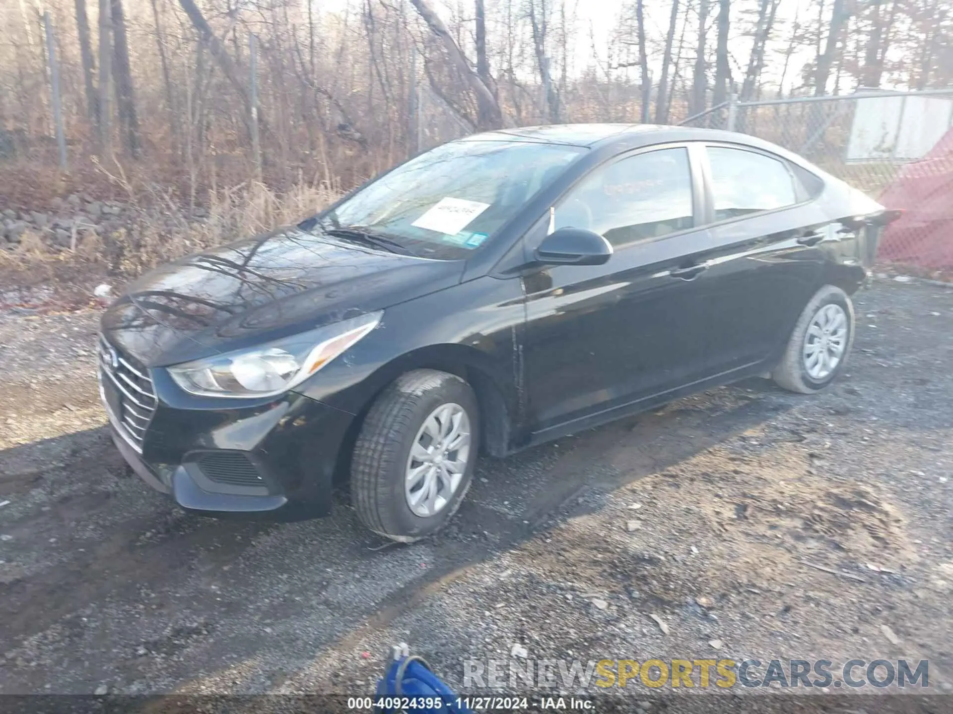 2 Photograph of a damaged car 3KPC24A69NE158806 HYUNDAI ACCENT 2022