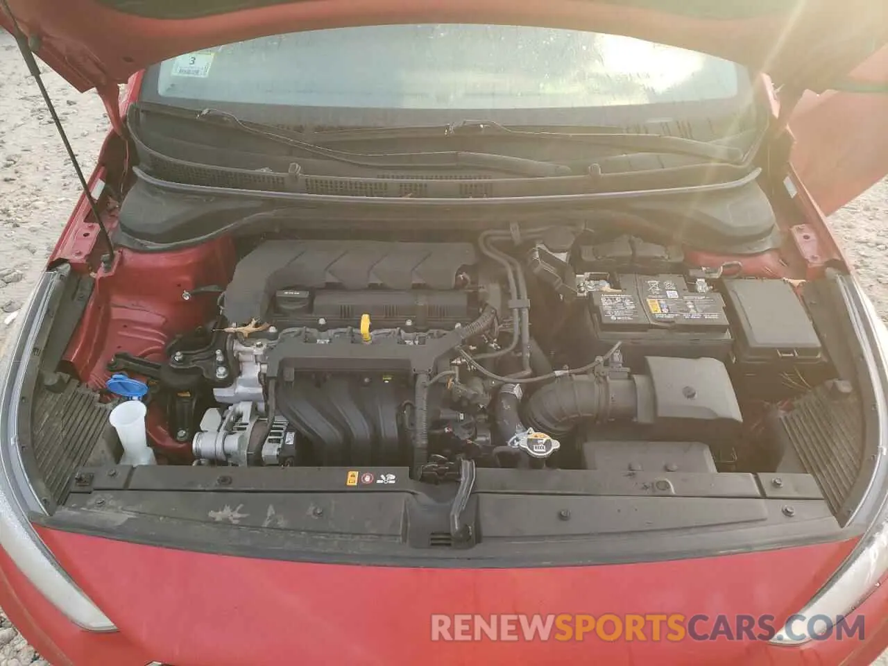 11 Photograph of a damaged car 3KPC24A69NE160832 HYUNDAI ACCENT 2022