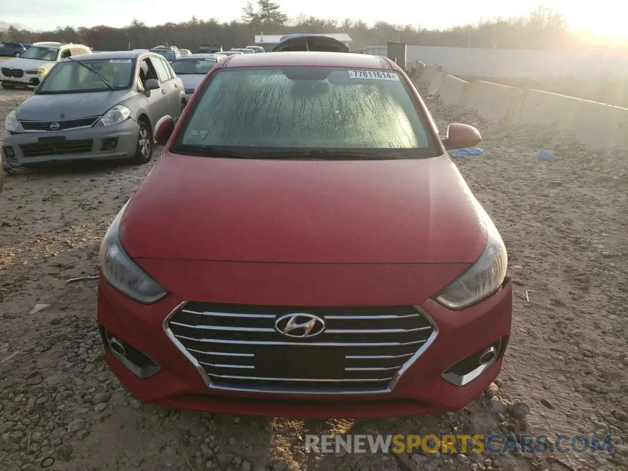 5 Photograph of a damaged car 3KPC24A69NE160832 HYUNDAI ACCENT 2022