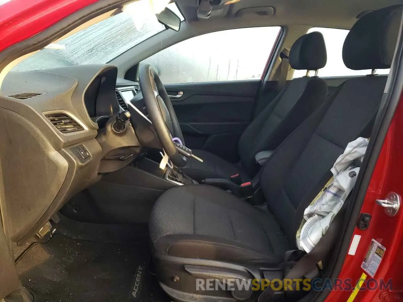 7 Photograph of a damaged car 3KPC24A69NE160832 HYUNDAI ACCENT 2022