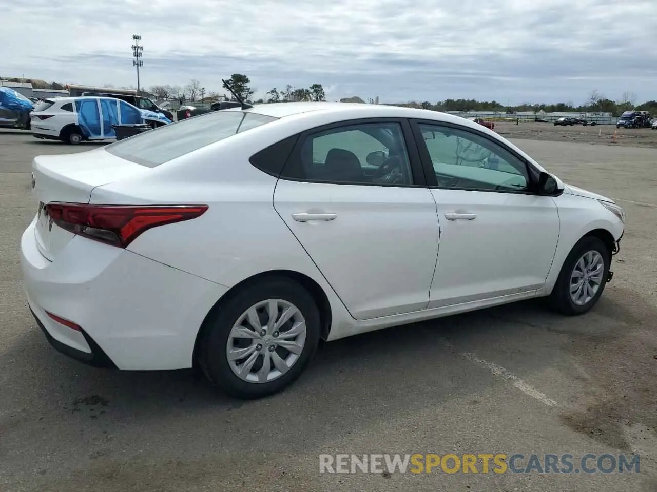 3 Photograph of a damaged car 3KPC24A69NE161012 HYUNDAI ACCENT 2022