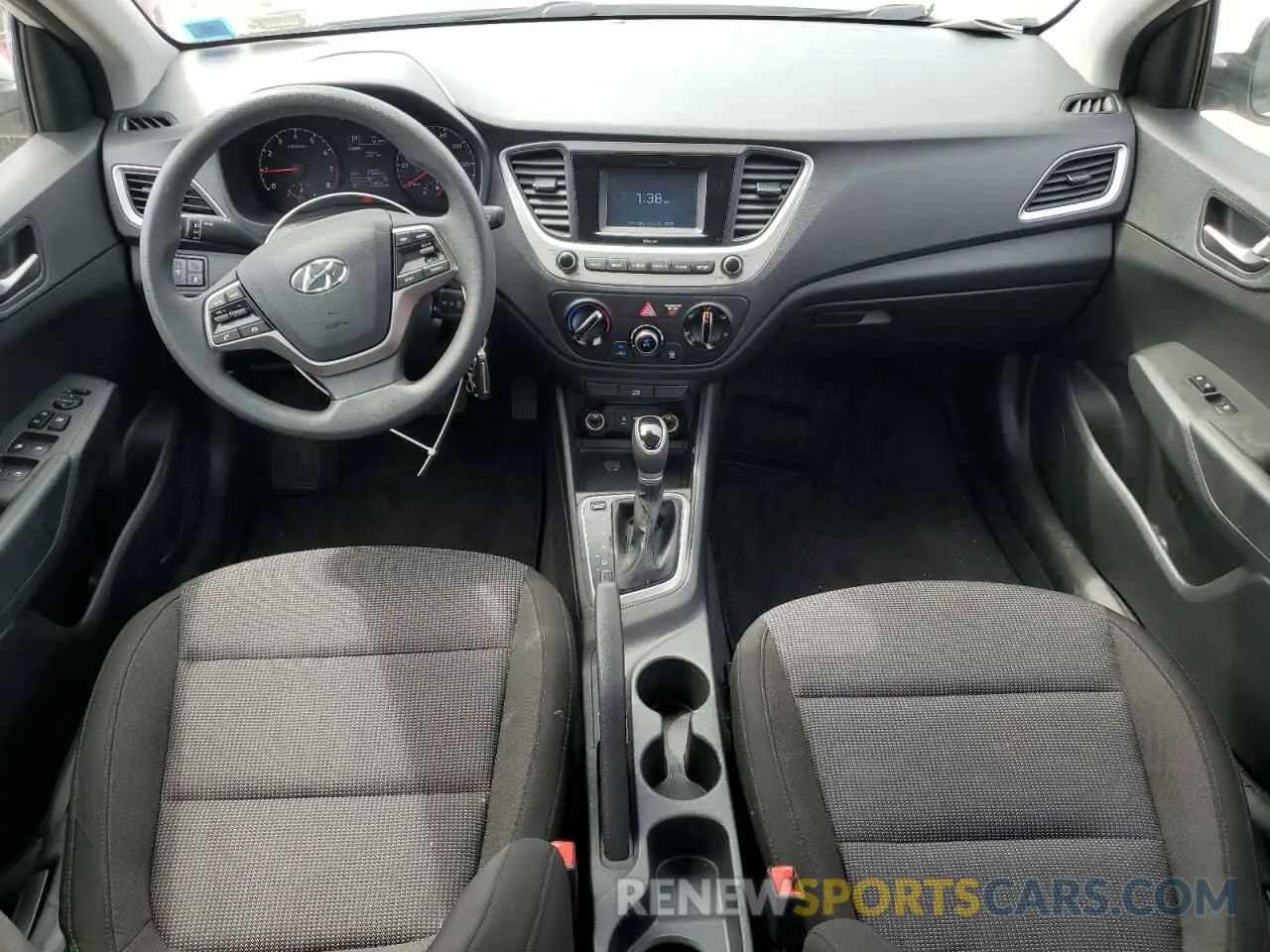 8 Photograph of a damaged car 3KPC24A69NE161012 HYUNDAI ACCENT 2022