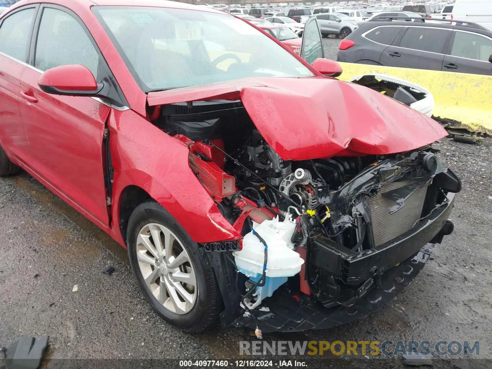 17 Photograph of a damaged car 3KPC24A69NE180546 HYUNDAI ACCENT 2022
