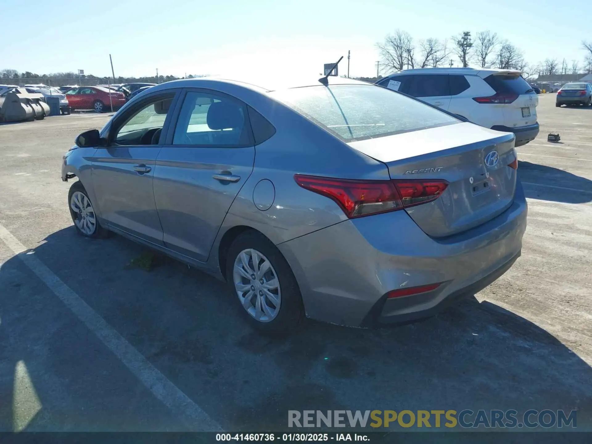 3 Photograph of a damaged car 3KPC24A69NE183673 HYUNDAI ACCENT 2022