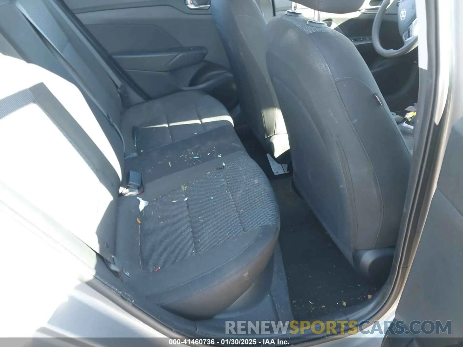 8 Photograph of a damaged car 3KPC24A69NE183673 HYUNDAI ACCENT 2022