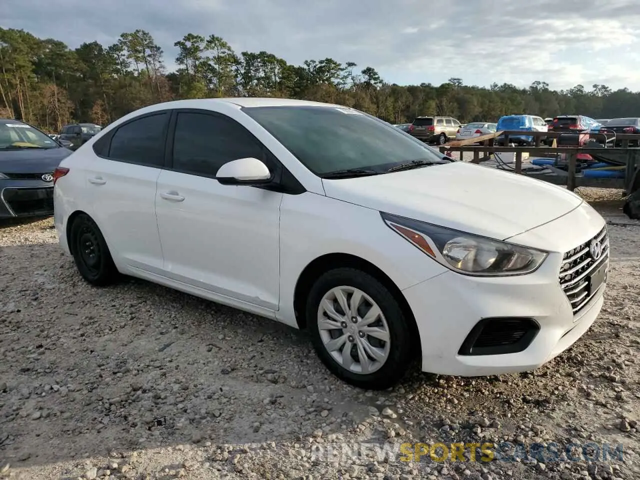 4 Photograph of a damaged car 3KPC24A6XNE155218 HYUNDAI ACCENT 2022