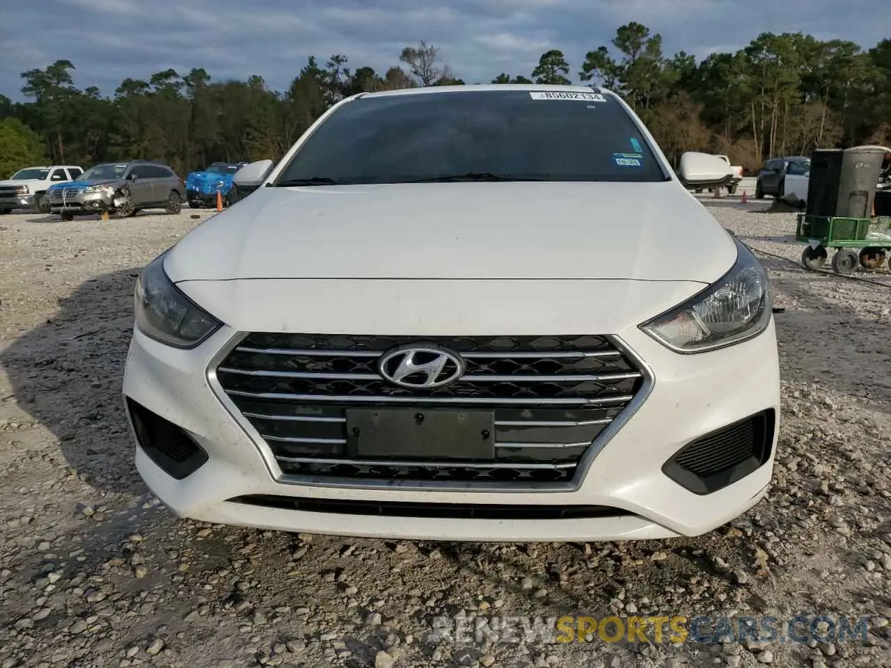 5 Photograph of a damaged car 3KPC24A6XNE155218 HYUNDAI ACCENT 2022
