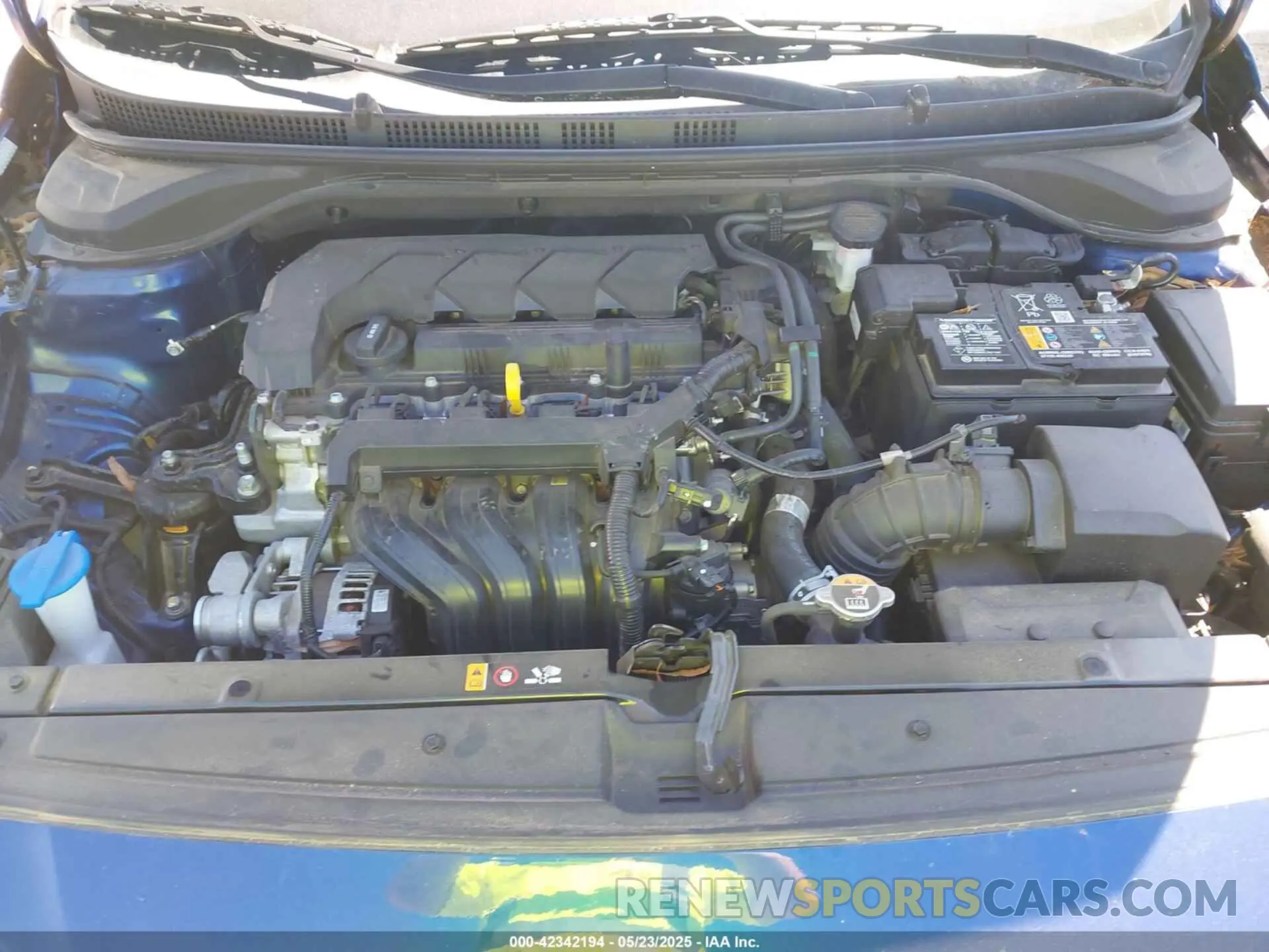 10 Photograph of a damaged car 3KPC24A6XNE156370 HYUNDAI ACCENT 2022