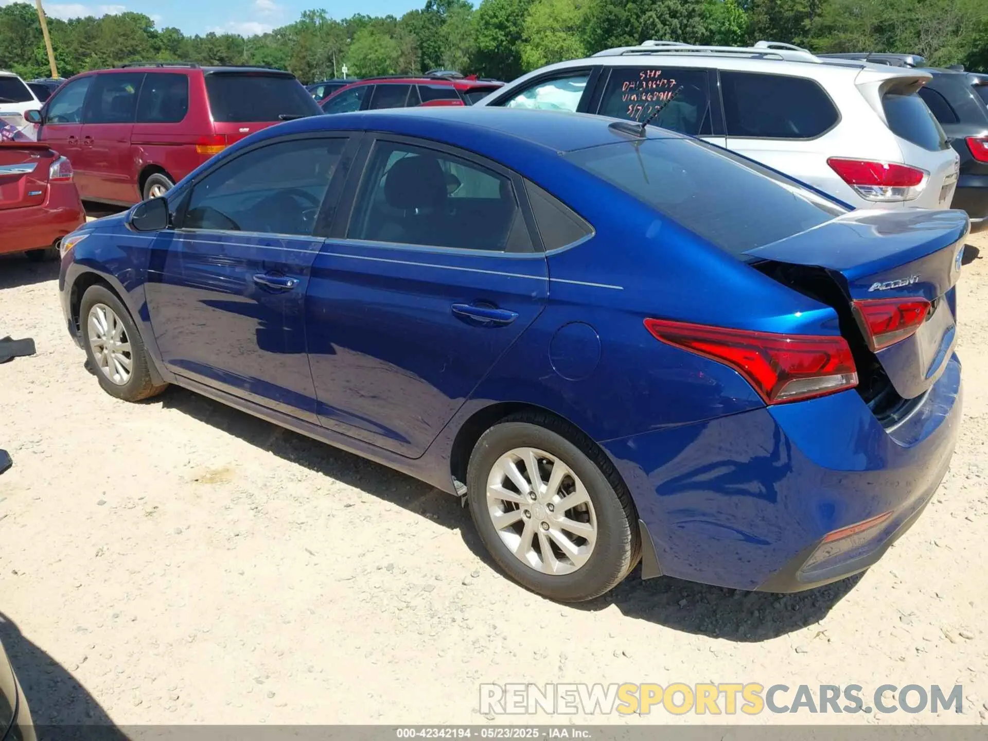 3 Photograph of a damaged car 3KPC24A6XNE156370 HYUNDAI ACCENT 2022