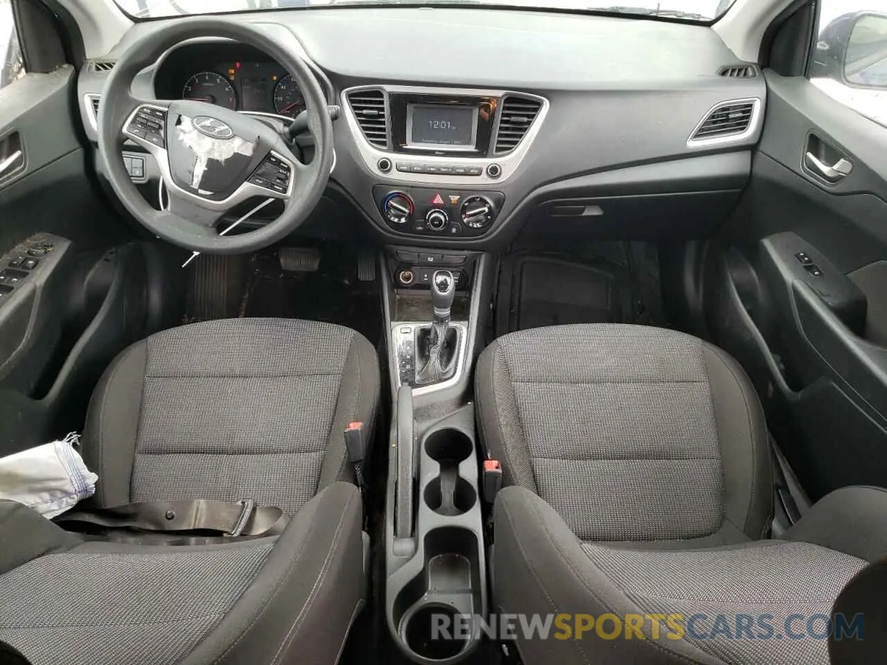 8 Photograph of a damaged car 3KPC24A6XNE168048 HYUNDAI ACCENT 2022