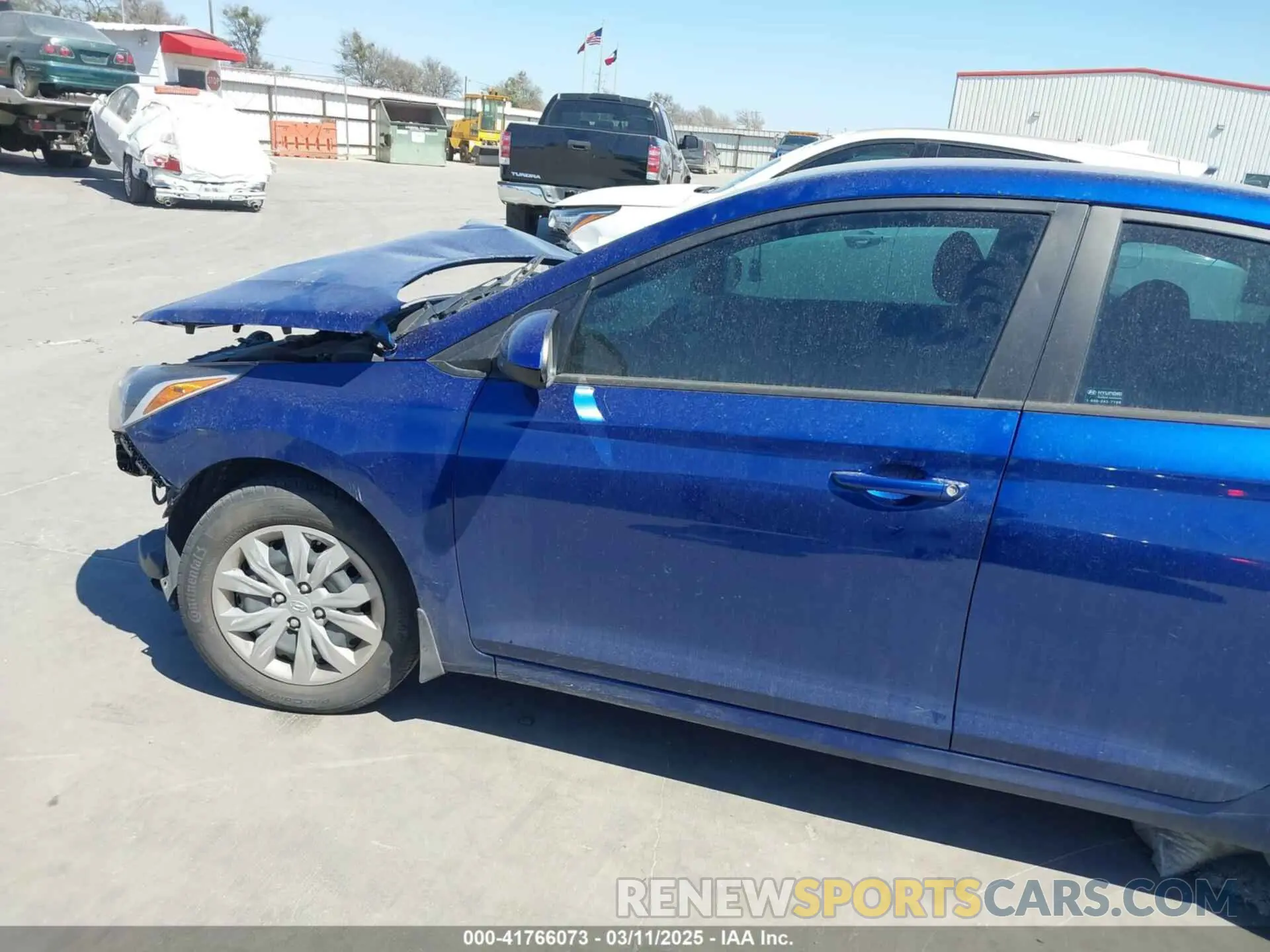 15 Photograph of a damaged car 3KPC24A6XNE171354 HYUNDAI ACCENT 2022