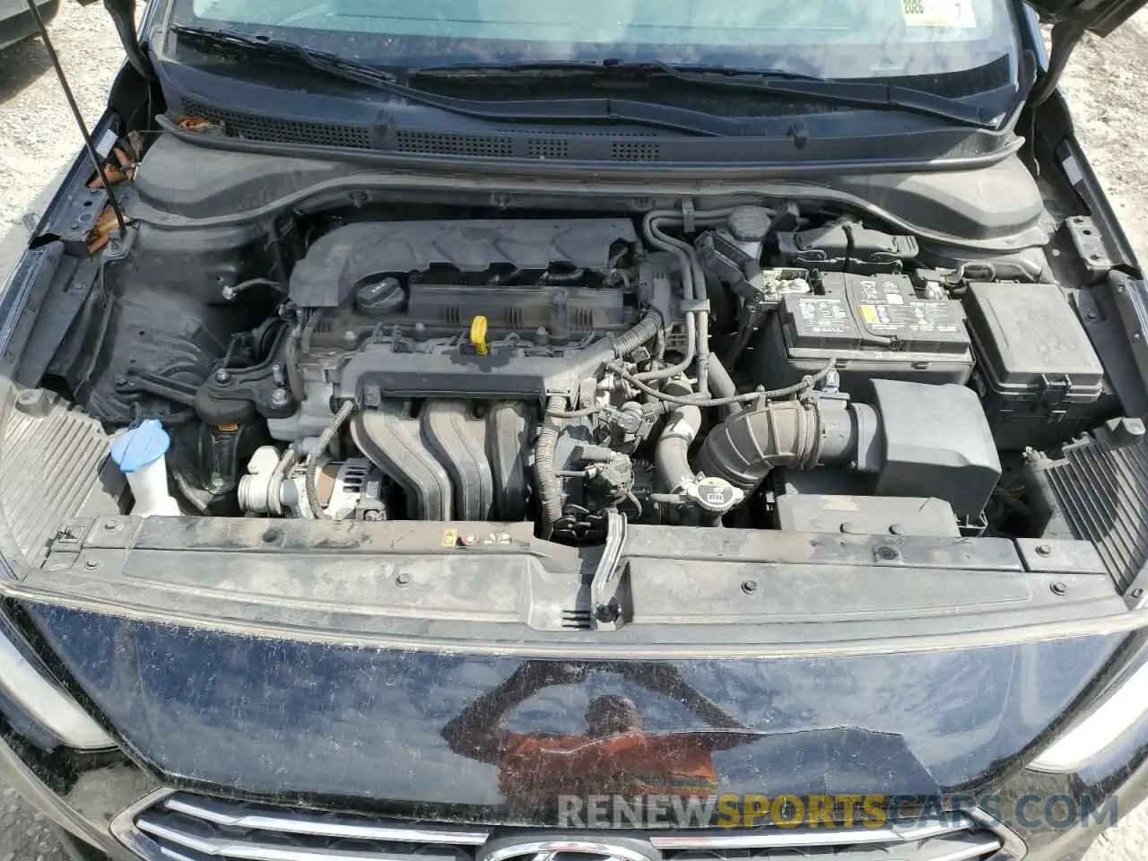 11 Photograph of a damaged car 3KPC24A6XNE172116 HYUNDAI ACCENT 2022