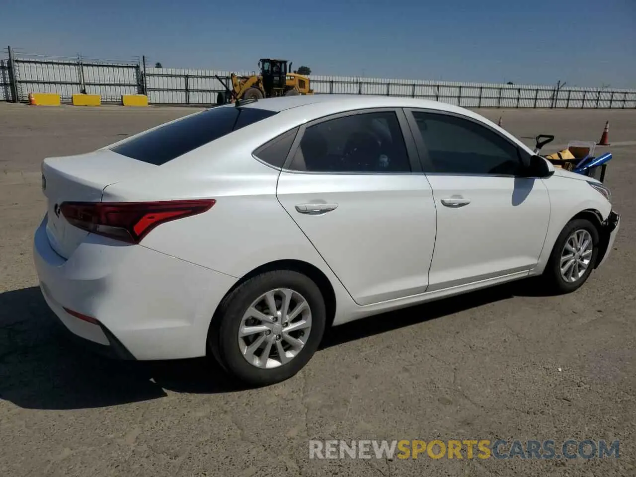 3 Photograph of a damaged car 3KPC24A6XNE173721 HYUNDAI ACCENT 2022