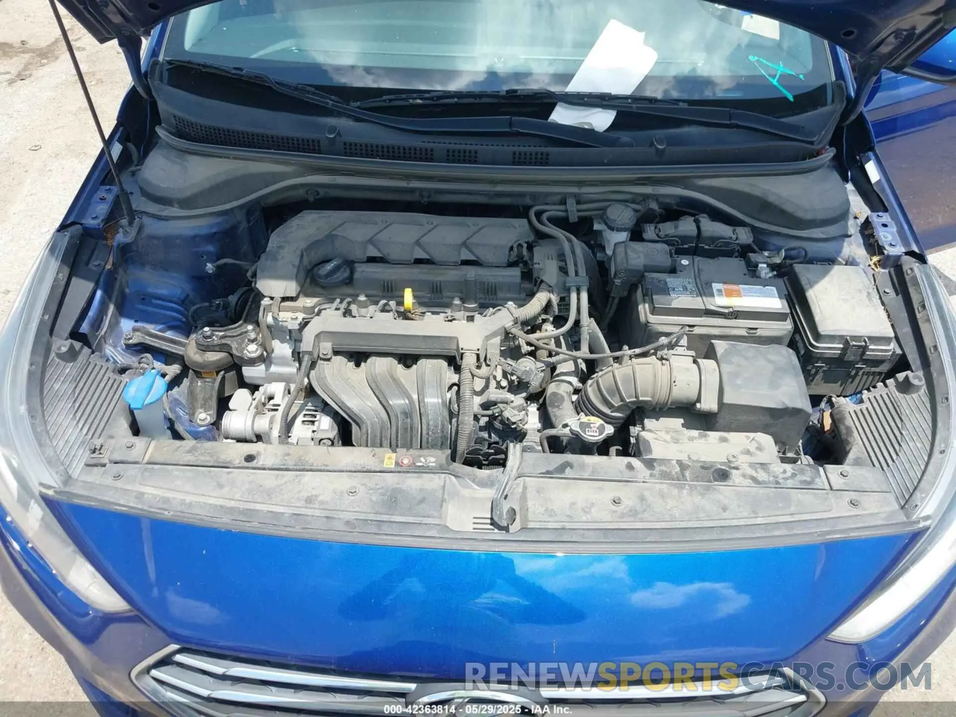 10 Photograph of a damaged car 3KPC24A6XNE185433 HYUNDAI ACCENT 2022