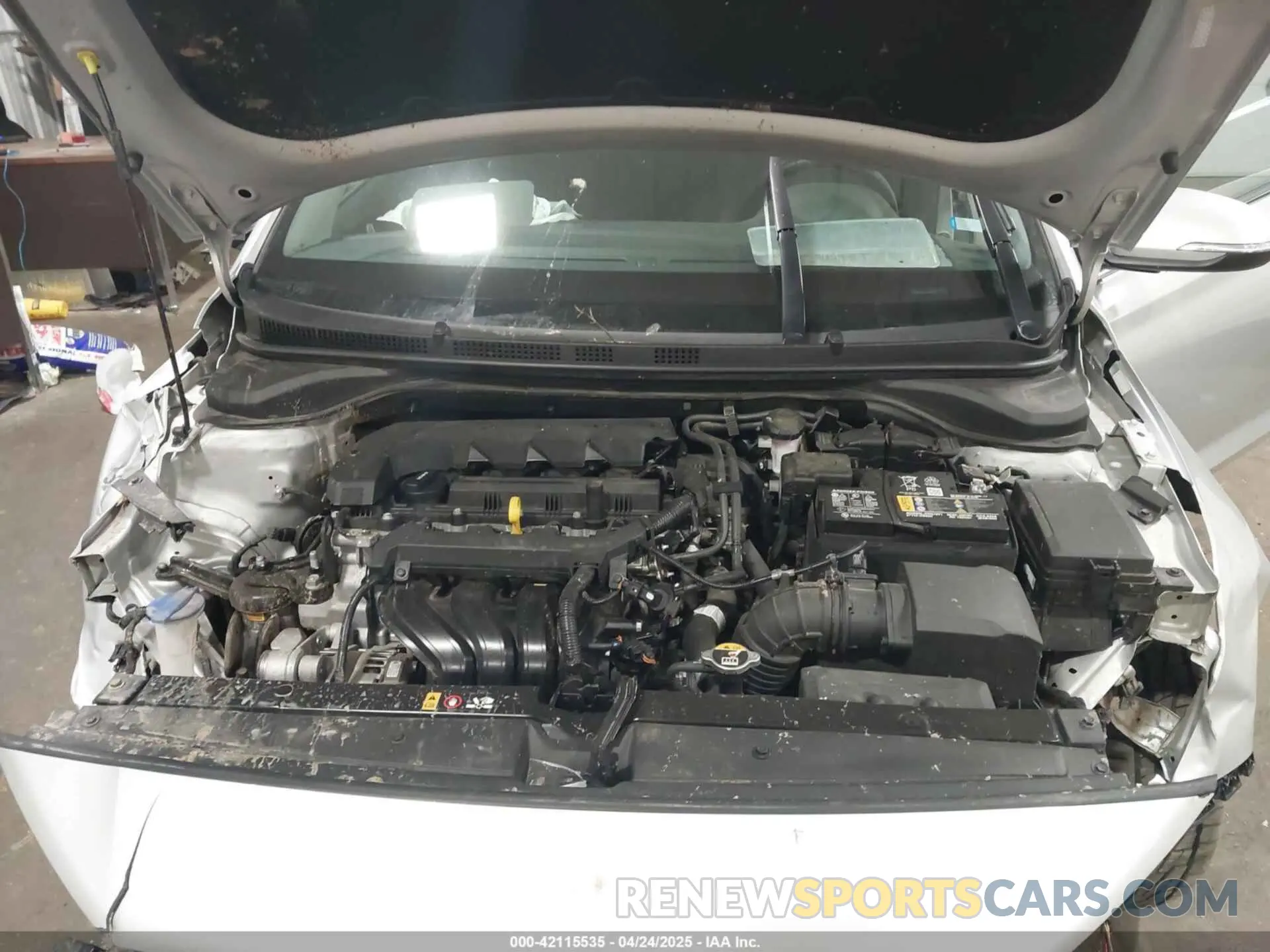 10 Photograph of a damaged car 3KPC34A60NE172896 HYUNDAI ACCENT 2022