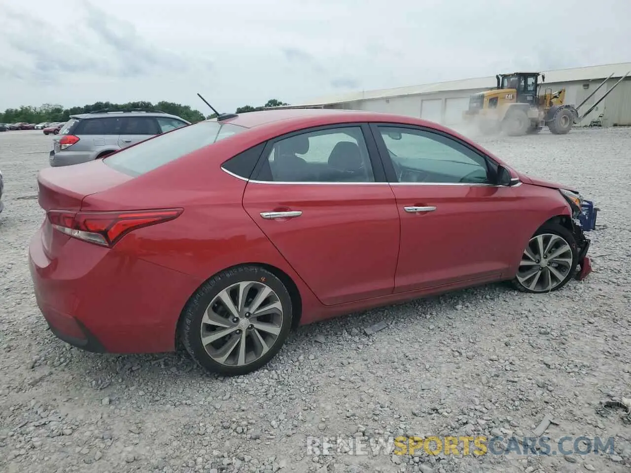 3 Photograph of a damaged car 3KPC34A62NE162547 HYUNDAI ACCENT 2022