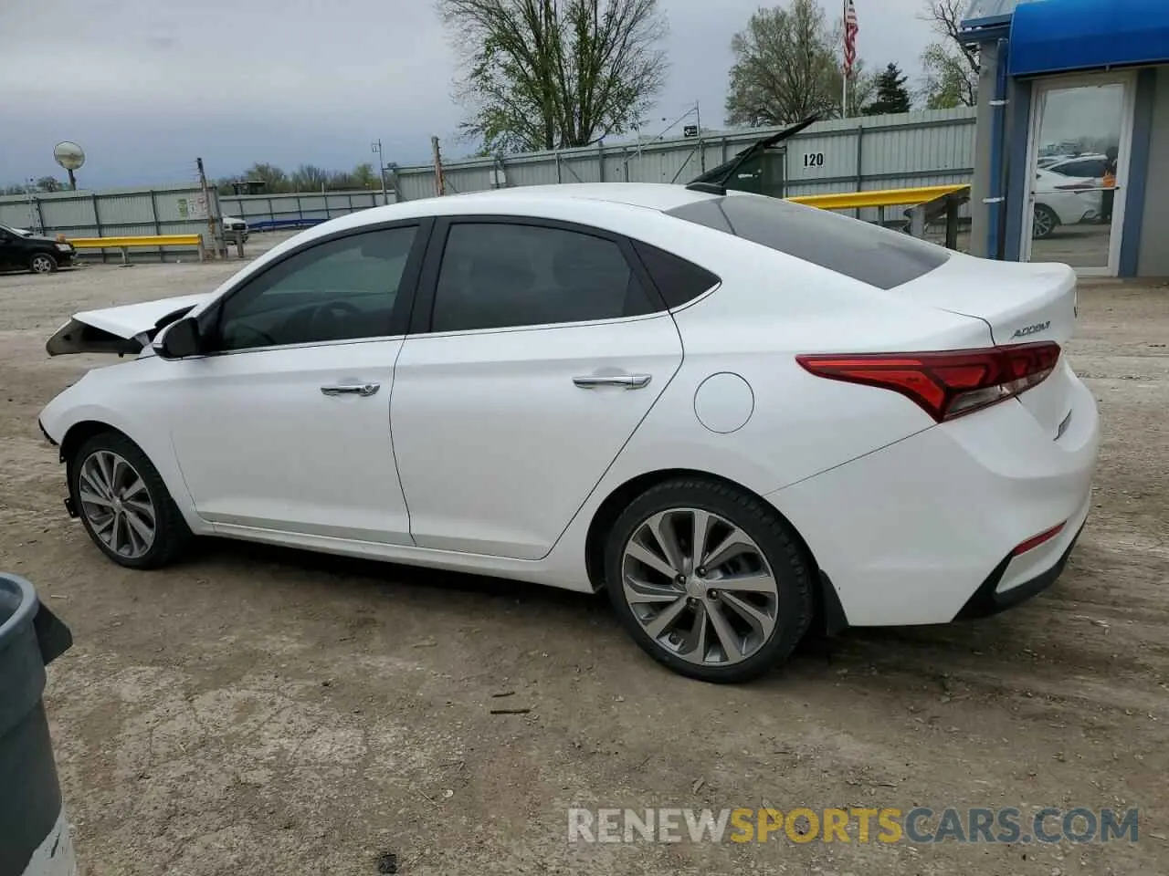 2 Photograph of a damaged car 3KPC34A65NE177768 HYUNDAI ACCENT 2022