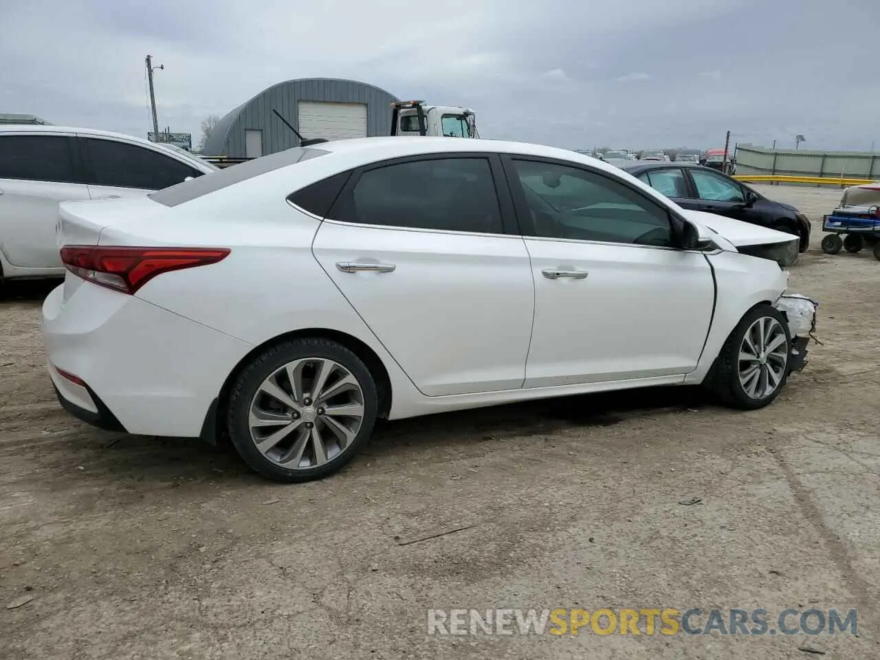 3 Photograph of a damaged car 3KPC34A65NE177768 HYUNDAI ACCENT 2022