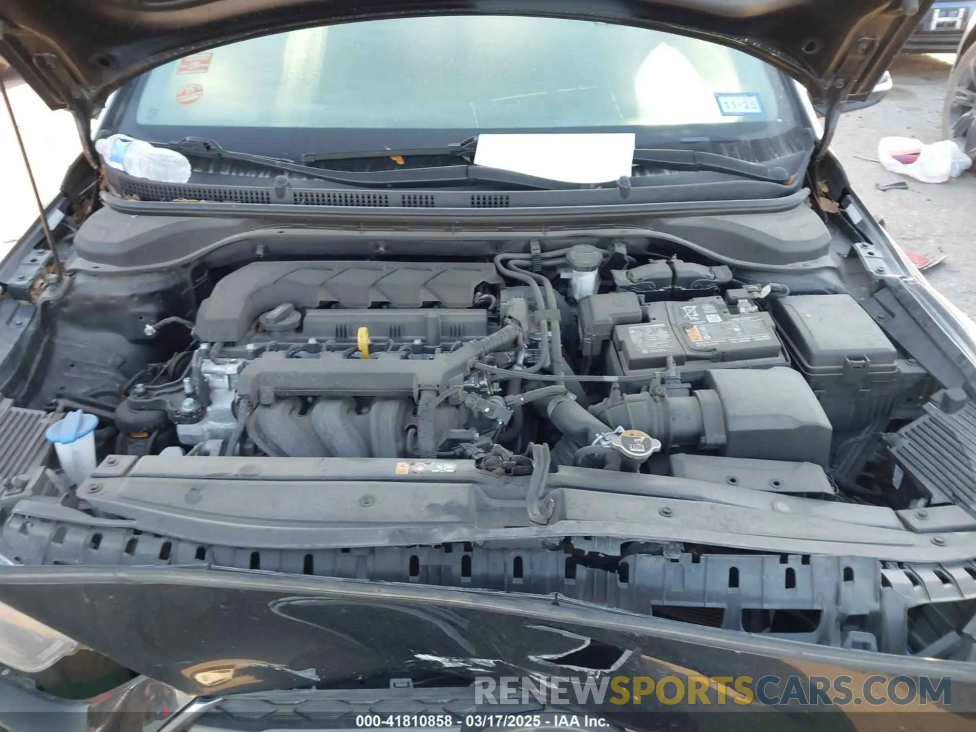 10 Photograph of a damaged car 3KPC34A67NE157277 HYUNDAI ACCENT 2022