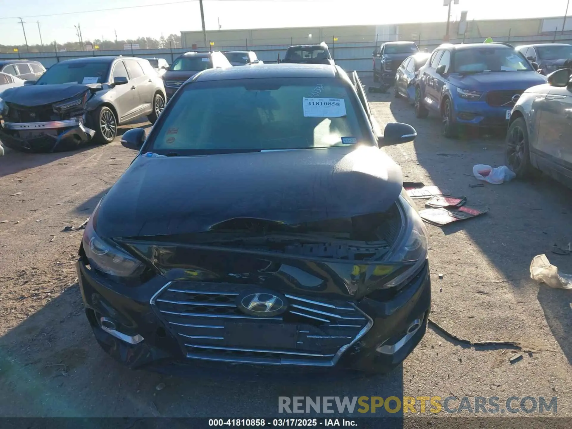 12 Photograph of a damaged car 3KPC34A67NE157277 HYUNDAI ACCENT 2022