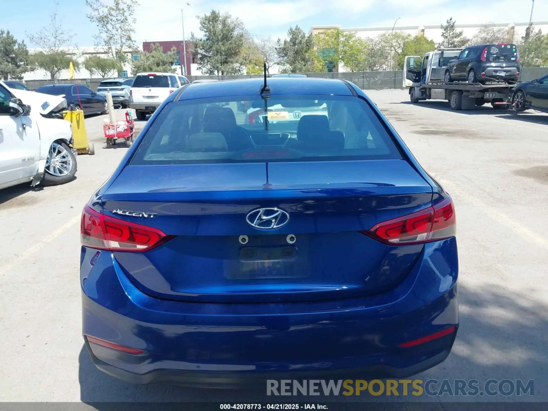 16 Photograph of a damaged car 3KPC34A68NE174699 HYUNDAI ACCENT 2022