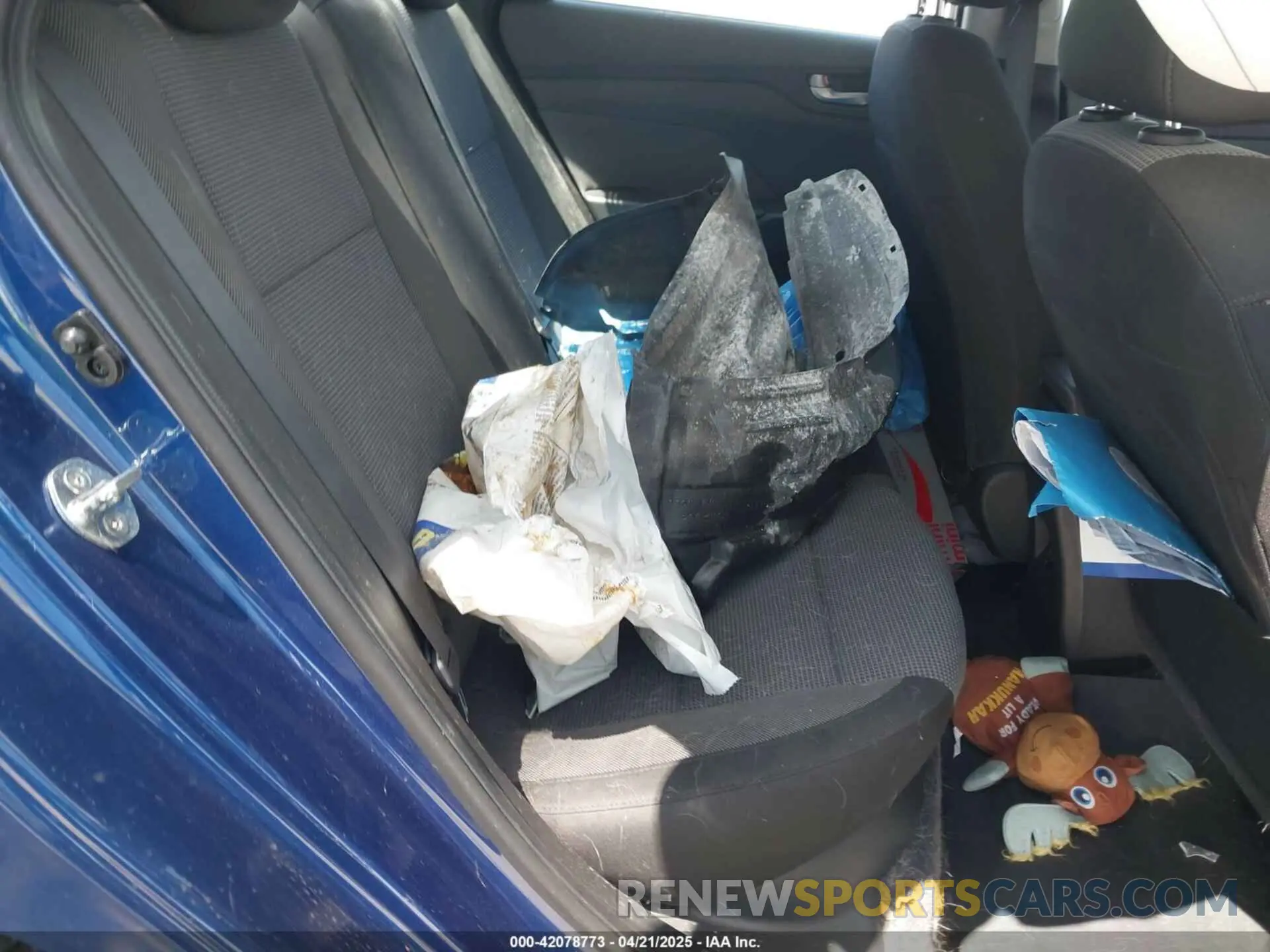 8 Photograph of a damaged car 3KPC34A68NE174699 HYUNDAI ACCENT 2022