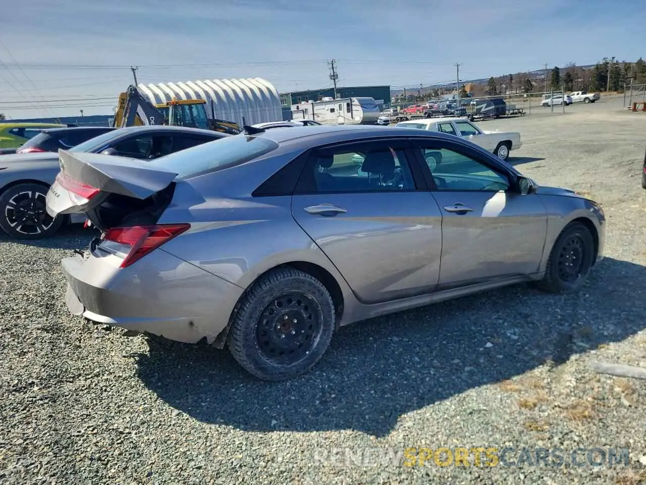 3 Photograph of a damaged car KMHLM4AG5PU549387 HYUNDAI ACCENT 2023