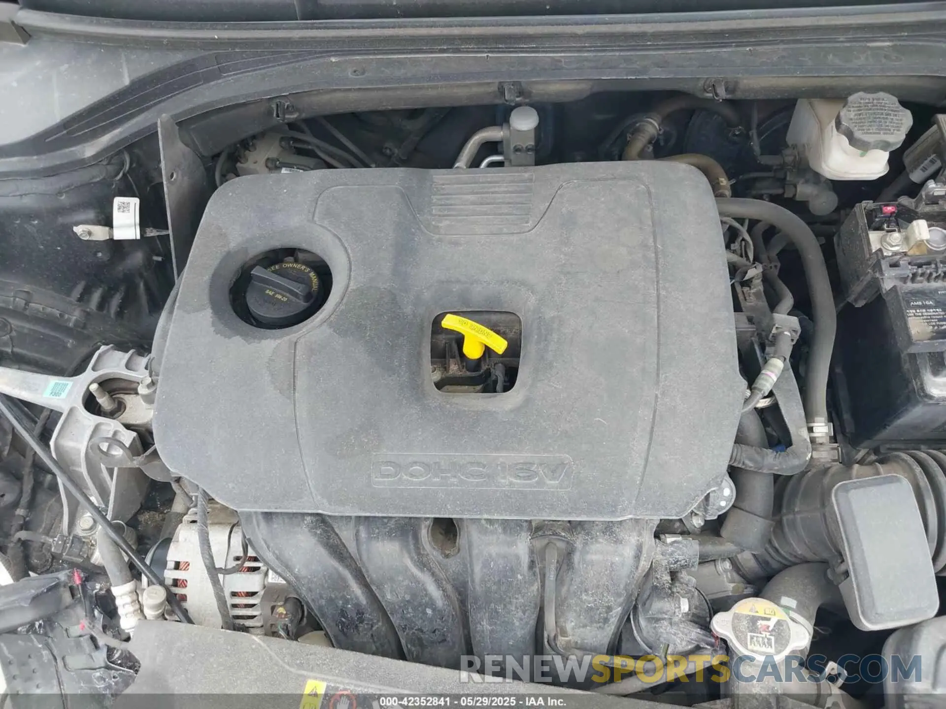10 Photograph of a damaged car 5NPD74LF0KH426667 HYUNDAI ELANTRA 2019
