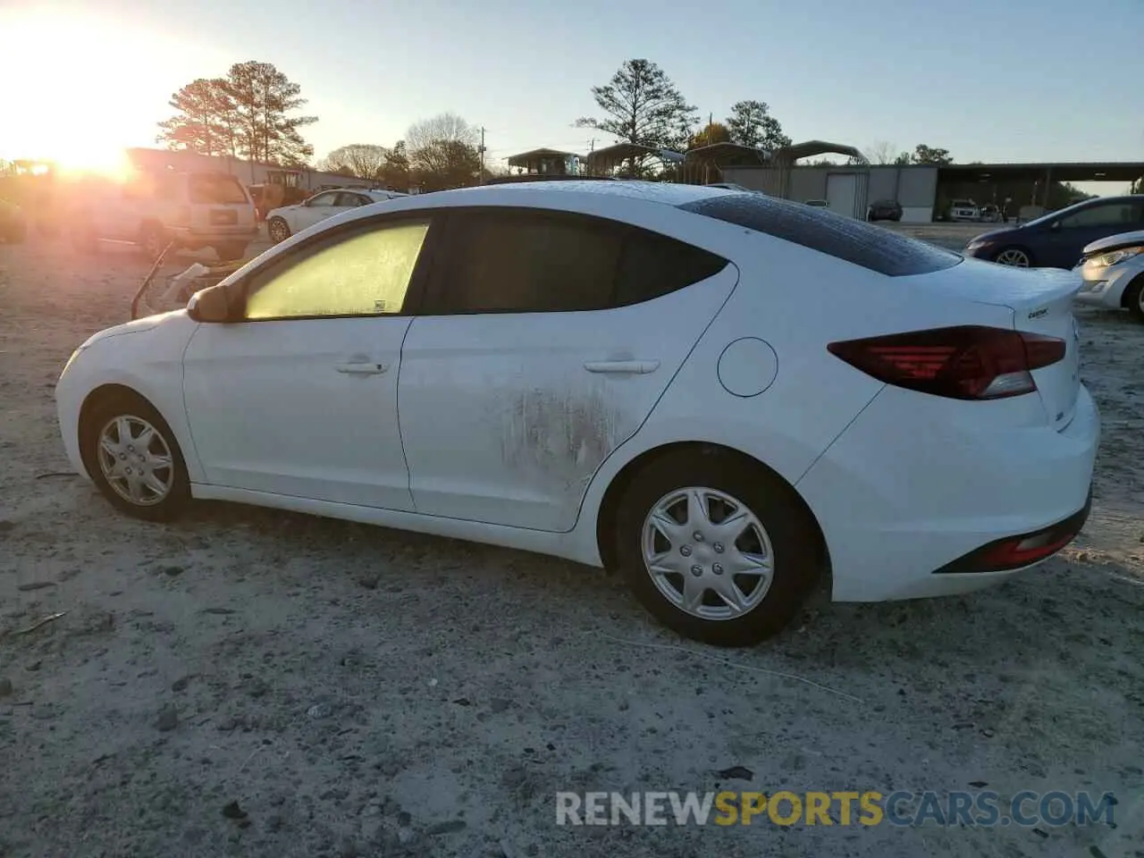 2 Photograph of a damaged car 5NPD74LF0KH448698 HYUNDAI ELANTRA 2019