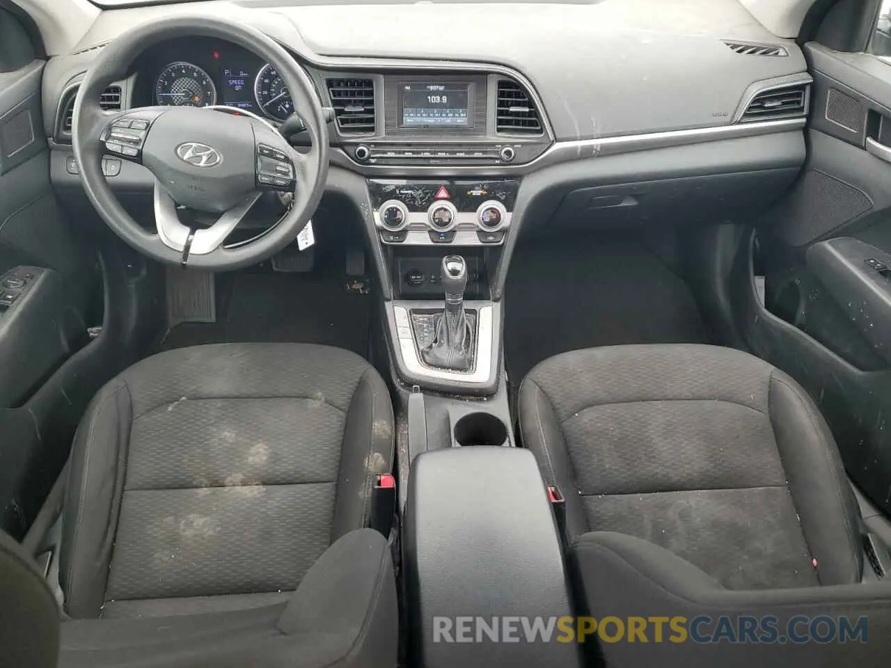 8 Photograph of a damaged car 5NPD74LF0KH450323 HYUNDAI ELANTRA 2019