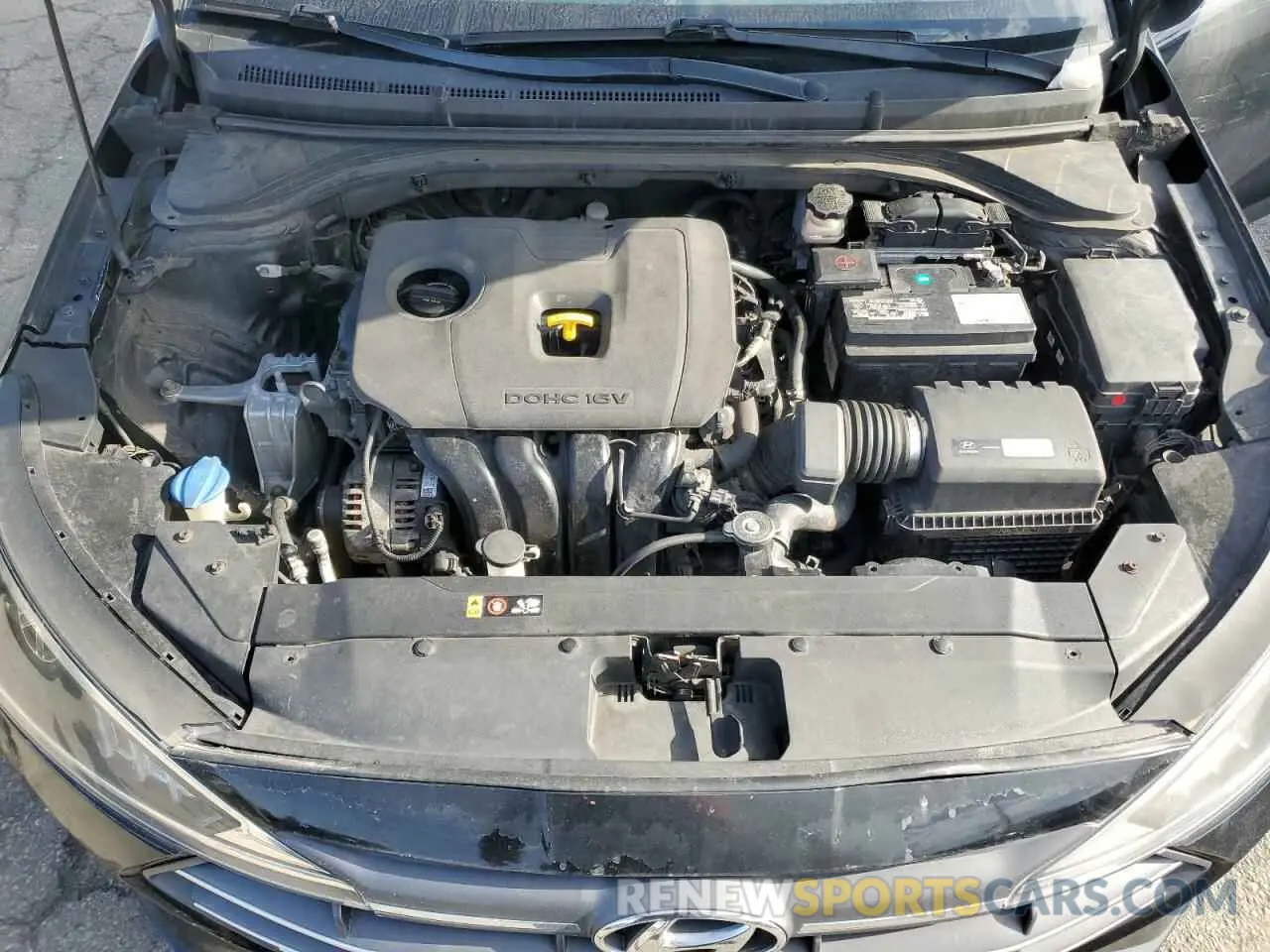 12 Photograph of a damaged car 5NPD74LF0KH487419 HYUNDAI ELANTRA 2019