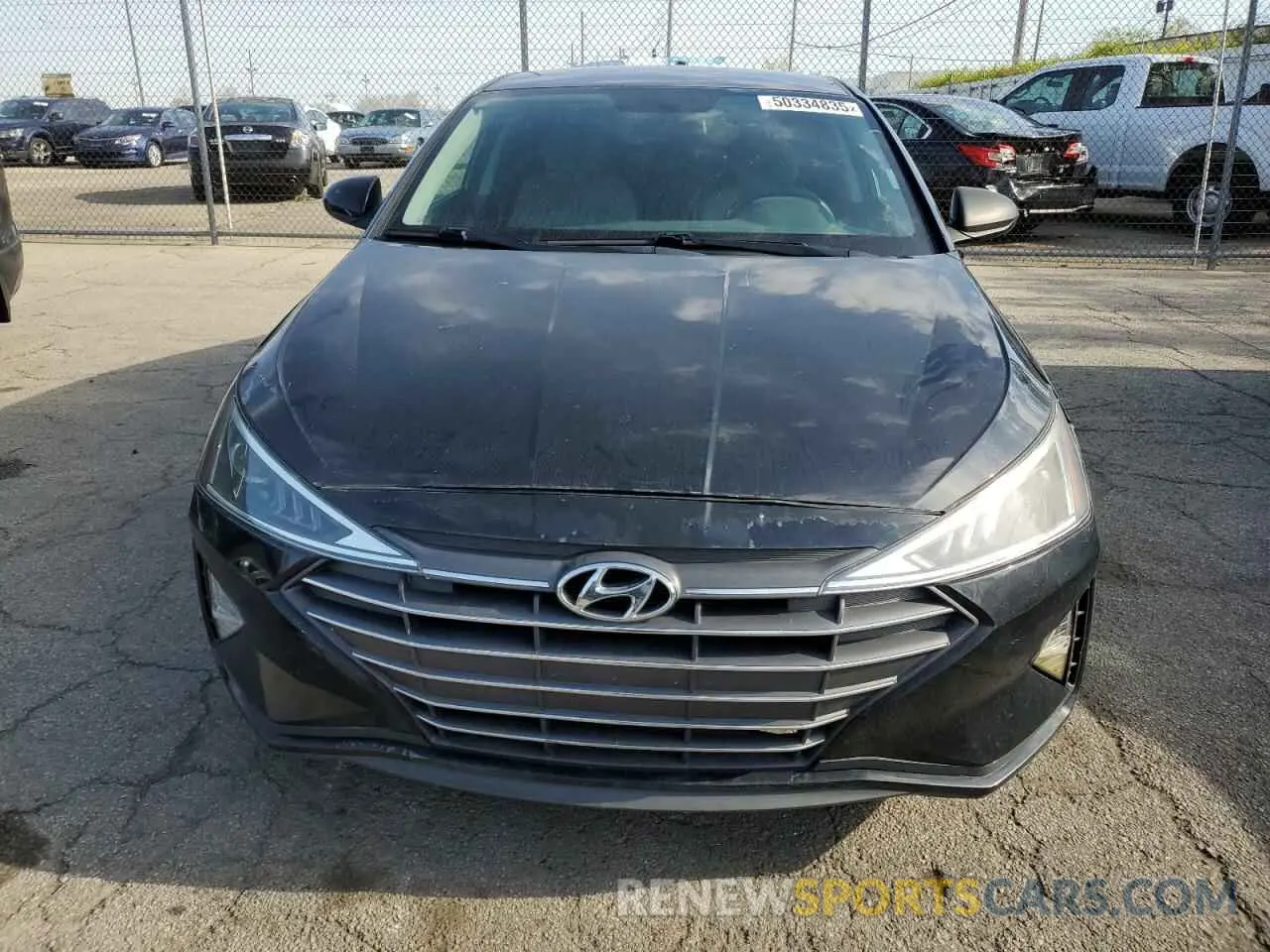 5 Photograph of a damaged car 5NPD74LF0KH487419 HYUNDAI ELANTRA 2019