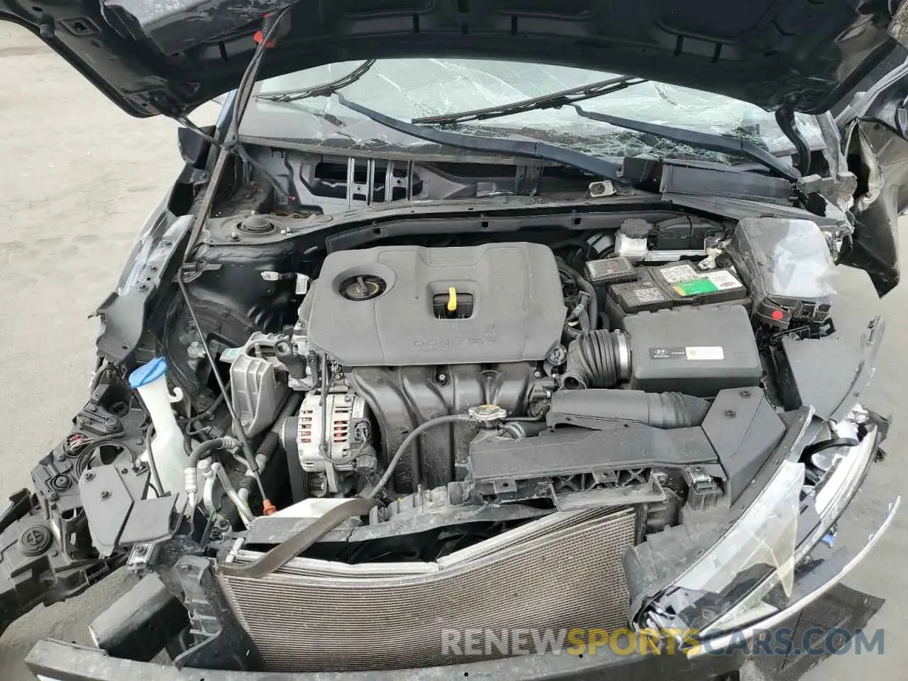 13 Photograph of a damaged car 5NPD74LF0KH489719 HYUNDAI ELANTRA 2019
