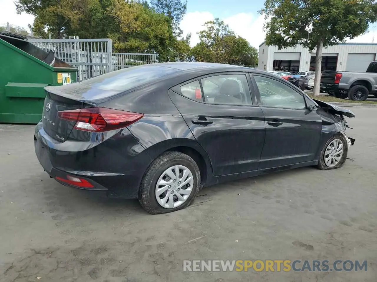 3 Photograph of a damaged car 5NPD74LF0KH489719 HYUNDAI ELANTRA 2019