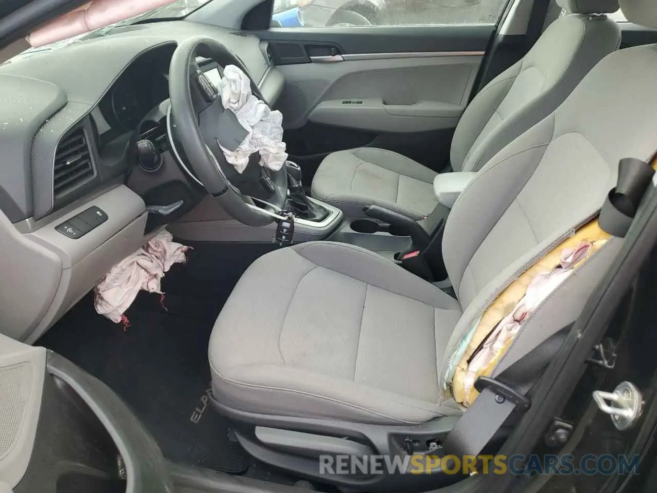 7 Photograph of a damaged car 5NPD74LF0KH489719 HYUNDAI ELANTRA 2019