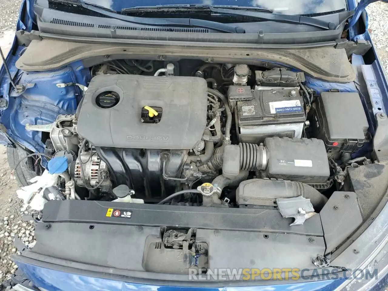 12 Photograph of a damaged car 5NPD74LF0KH490465 HYUNDAI ELANTRA 2019