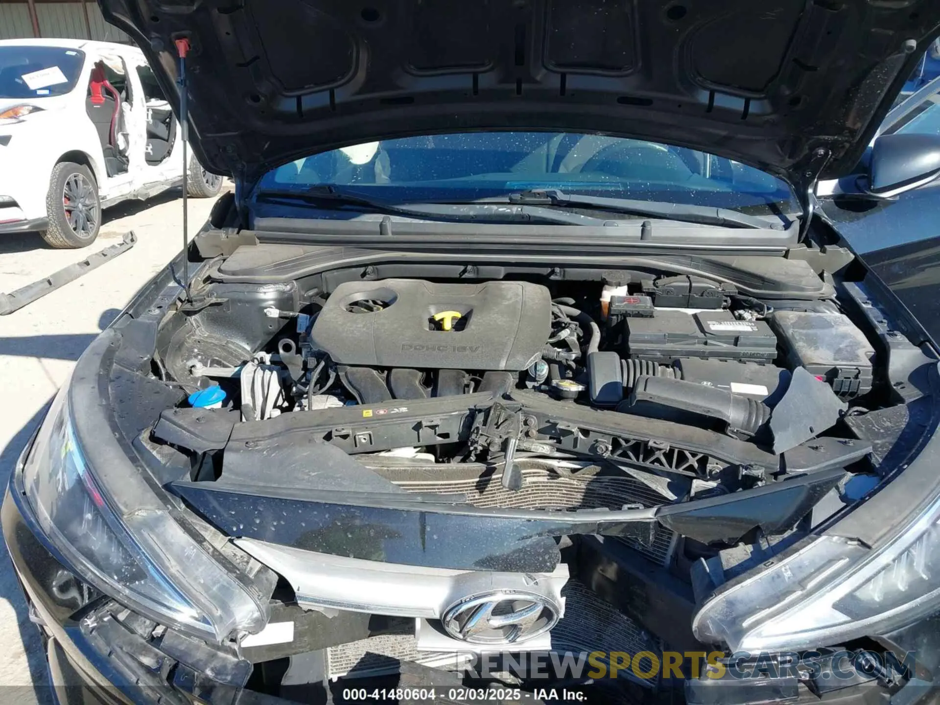 10 Photograph of a damaged car 5NPD74LF1KH437564 HYUNDAI ELANTRA 2019