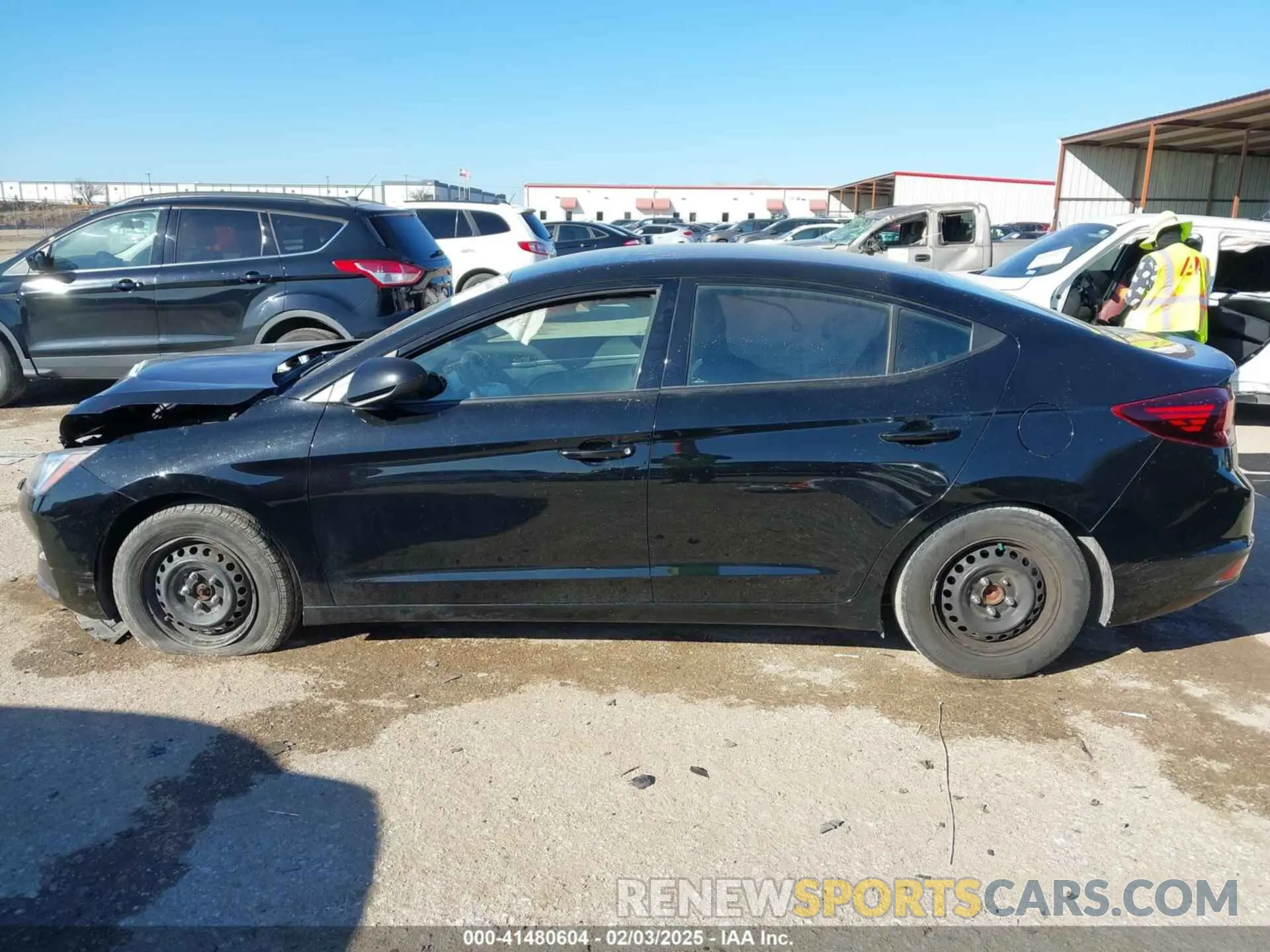 14 Photograph of a damaged car 5NPD74LF1KH437564 HYUNDAI ELANTRA 2019