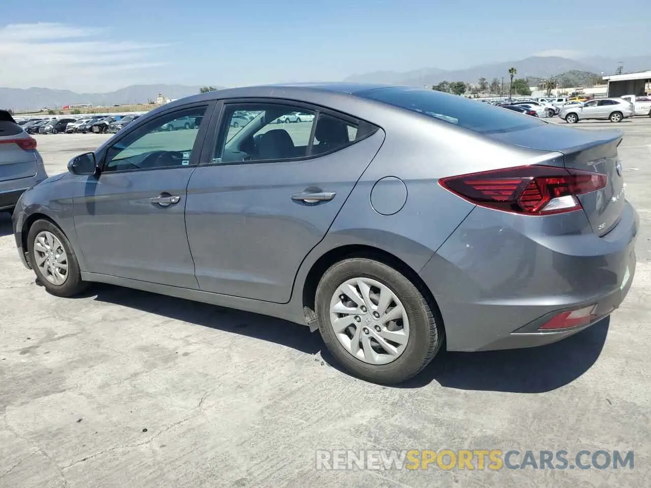 2 Photograph of a damaged car 5NPD74LF1KH452453 HYUNDAI ELANTRA 2019