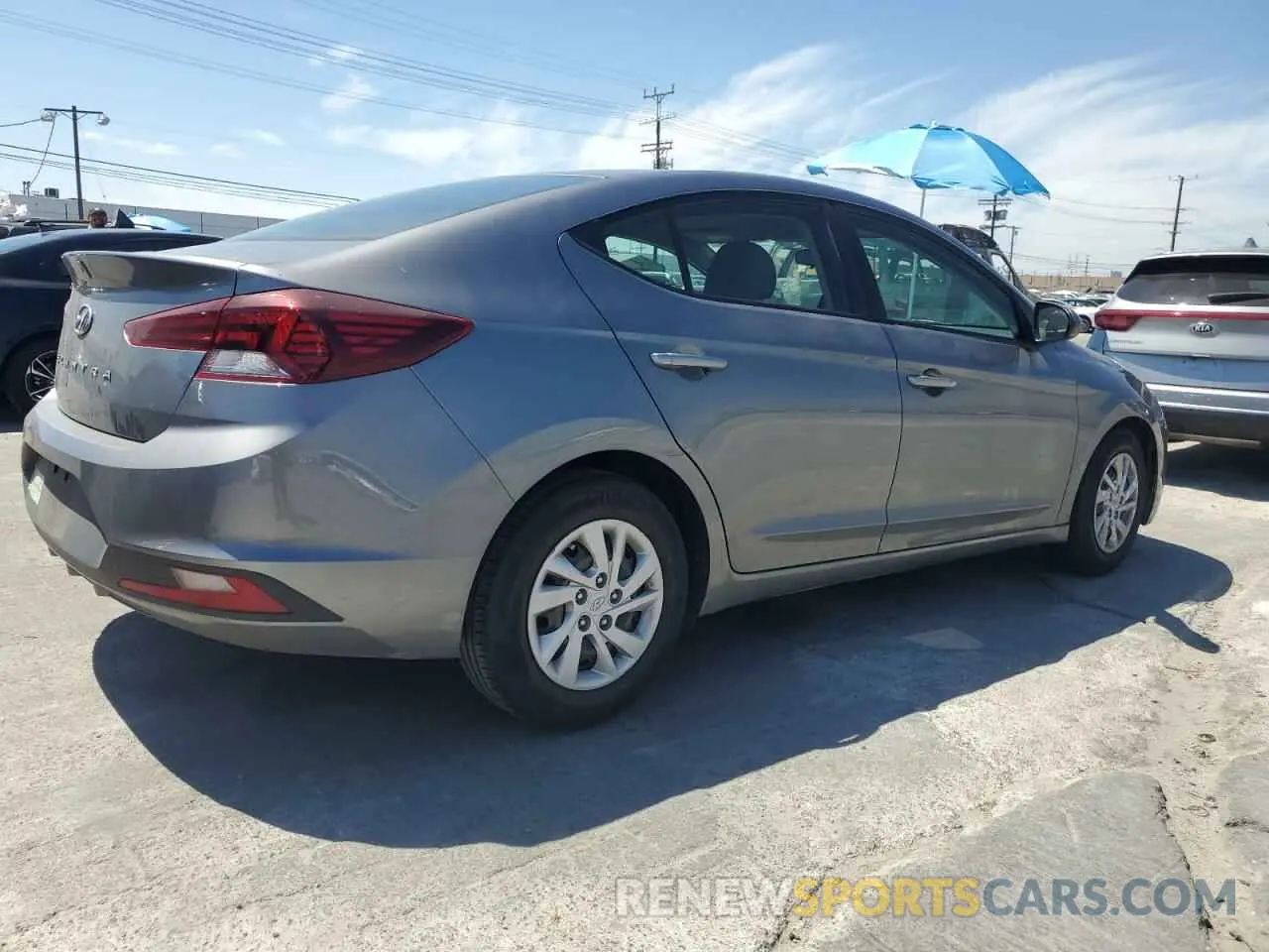 3 Photograph of a damaged car 5NPD74LF1KH452453 HYUNDAI ELANTRA 2019