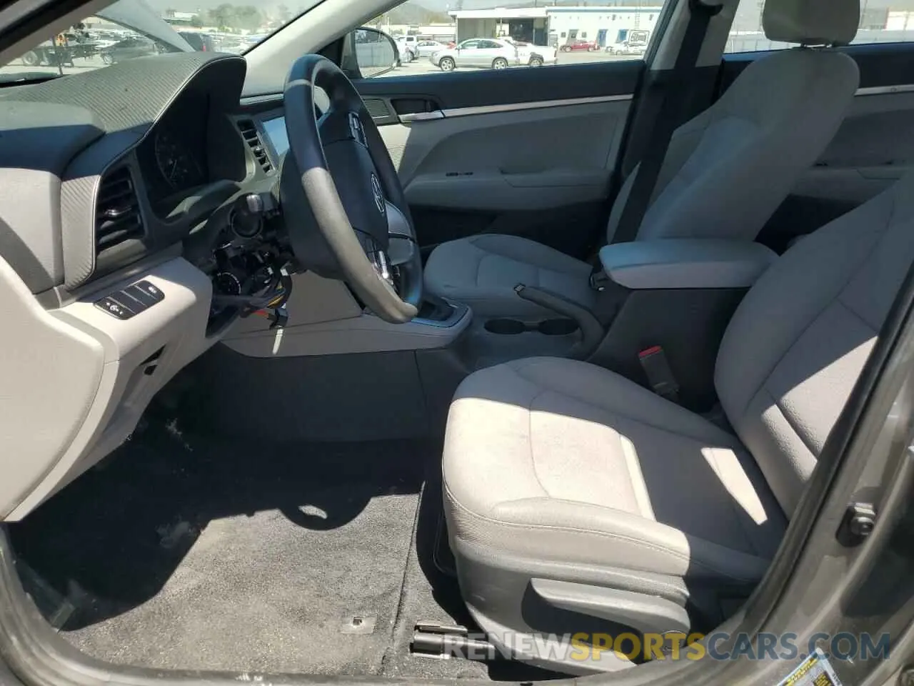 7 Photograph of a damaged car 5NPD74LF1KH452453 HYUNDAI ELANTRA 2019