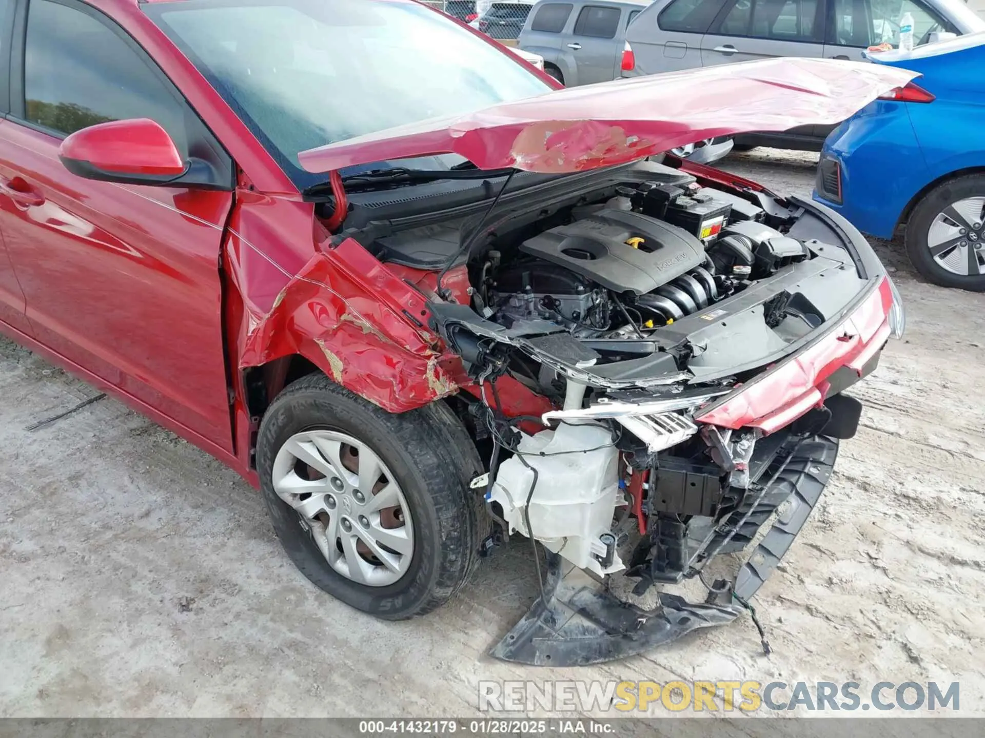 6 Photograph of a damaged car 5NPD74LF1KH496856 HYUNDAI ELANTRA 2019