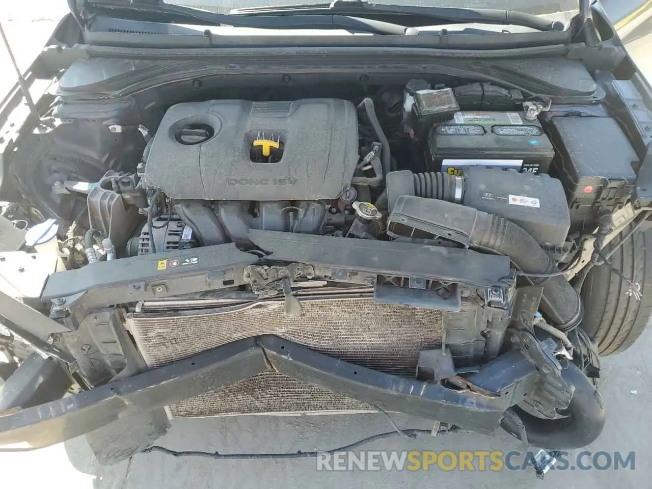 11 Photograph of a damaged car 5NPD74LF2KH411068 HYUNDAI ELANTRA 2019
