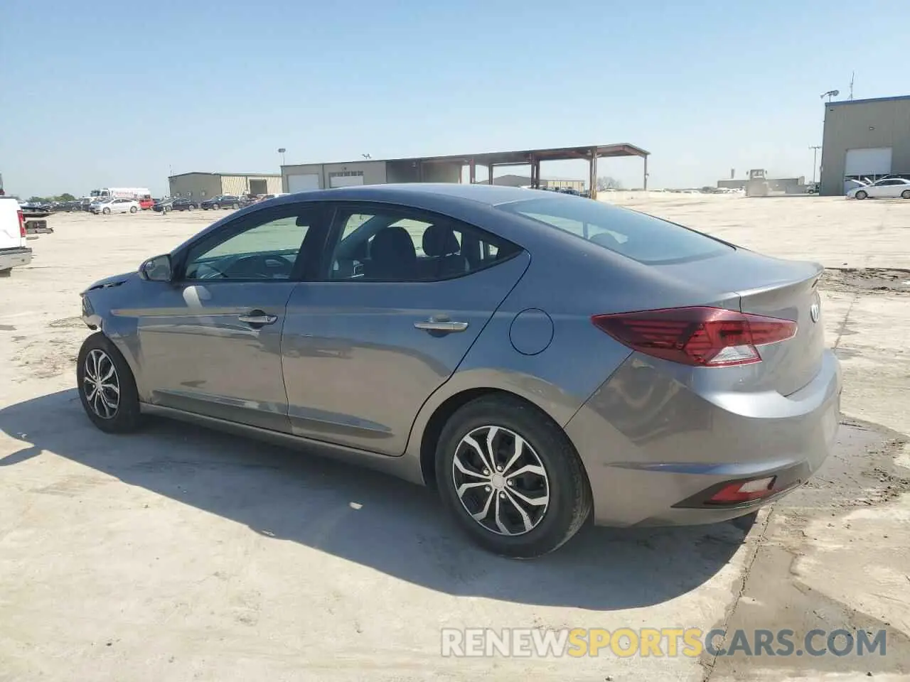 2 Photograph of a damaged car 5NPD74LF2KH411068 HYUNDAI ELANTRA 2019